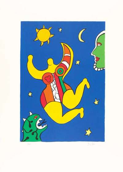 Nana - Signed Print by Niki de Saint Phalle 1987 - MyArtBroker