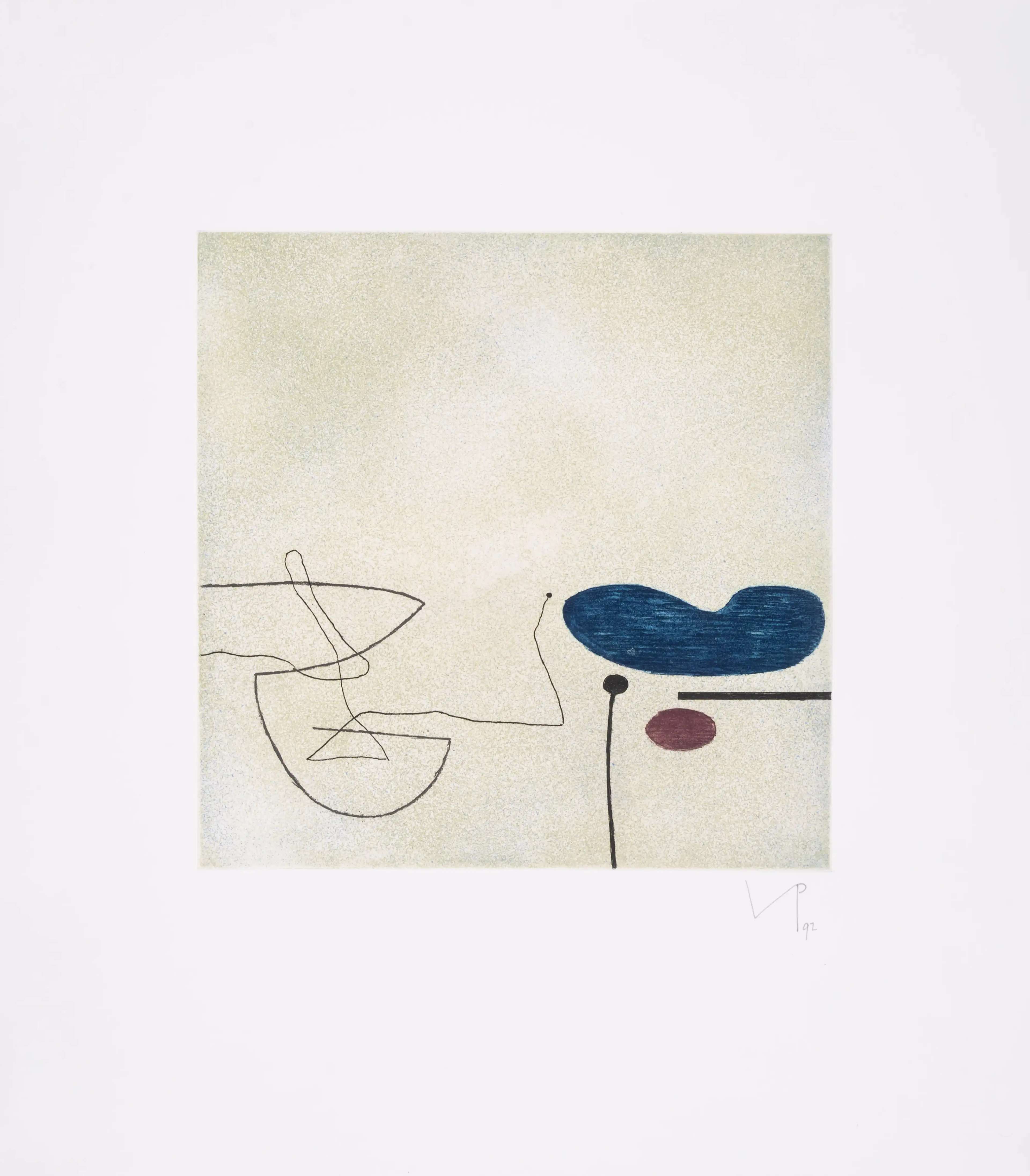 Images On The Wall A - Signed Print by Victor Pasmore 1992 - MyArtBroker