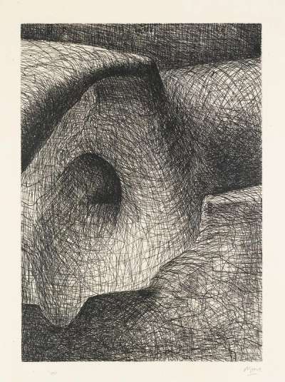 Elephant Skull XVI - Signed Print by Henry Moore 1969 - MyArtBroker