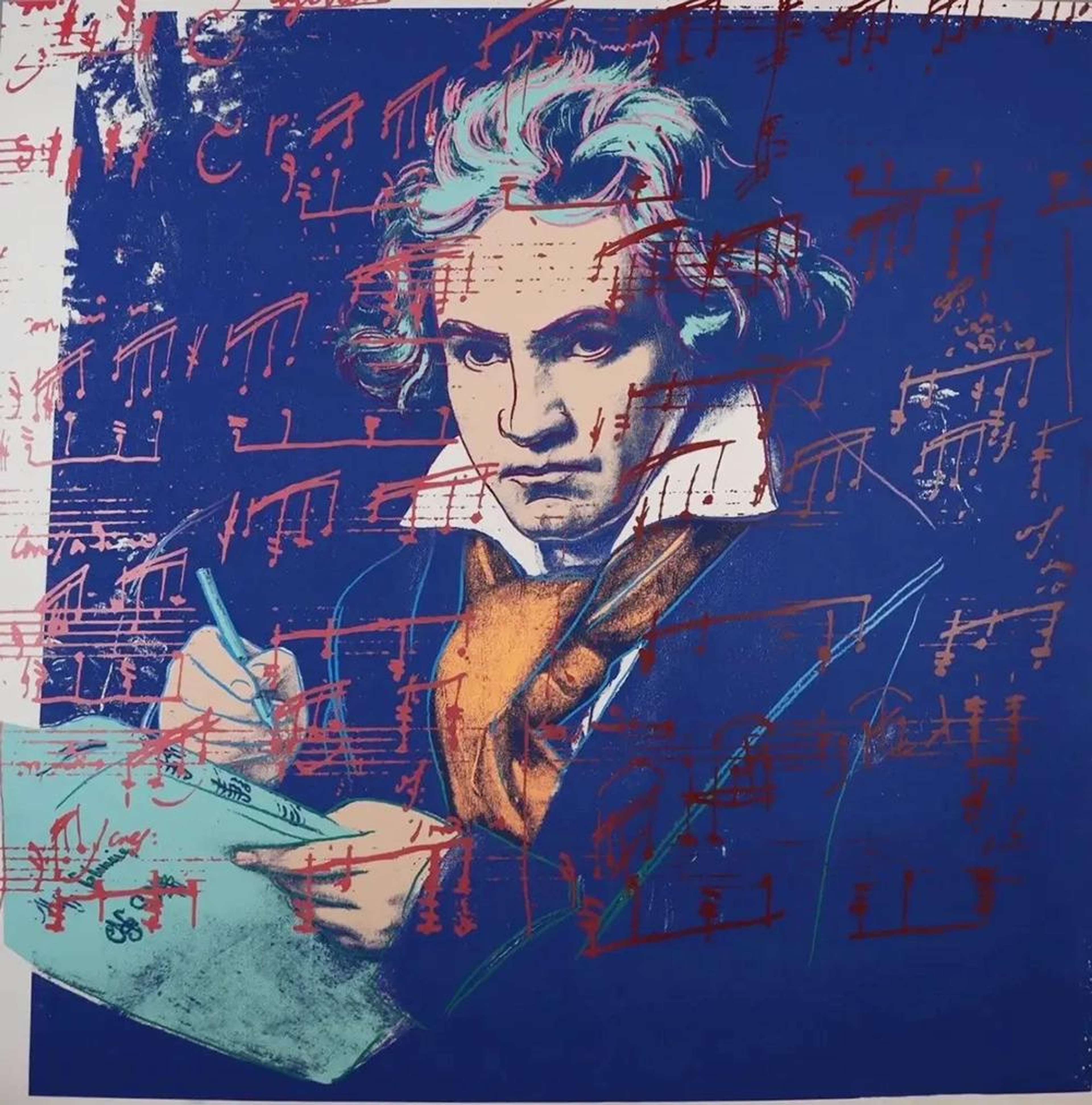 Beethoven (F. & S. IIB.390-393) - Signed Print by Andy Warhol 1987 - MyArtBroker