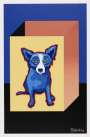 George Rodrigue: Blue Label - Signed Print