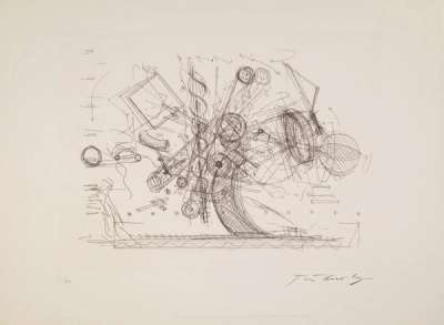 Chaos I - Signed Print by Jean Tinguely 1974 - MyArtBroker