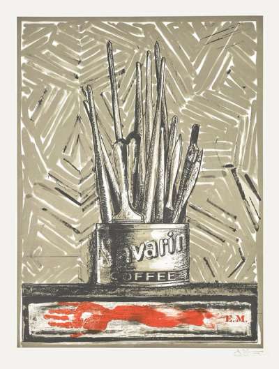 Savarin (ULAE 220) - Signed Print by Jasper Johns 1981 - MyArtBroker