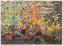 John Piper: Terrace With Morning Glories - Signed Print