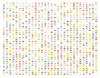 Gerhard Richter: 1260 Farben (1260 Colours) - Signed Print