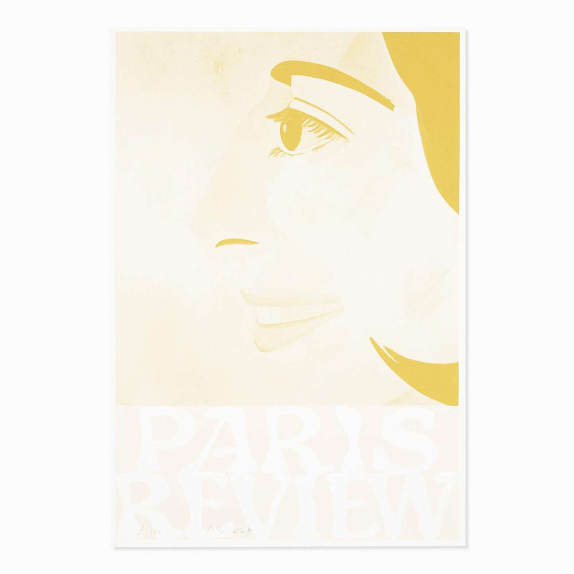 Alex Katz: Paris Review - Signed Print