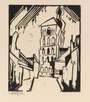 Karl Schmidt-Rottluff: Stralsunder Türme - Signed Print