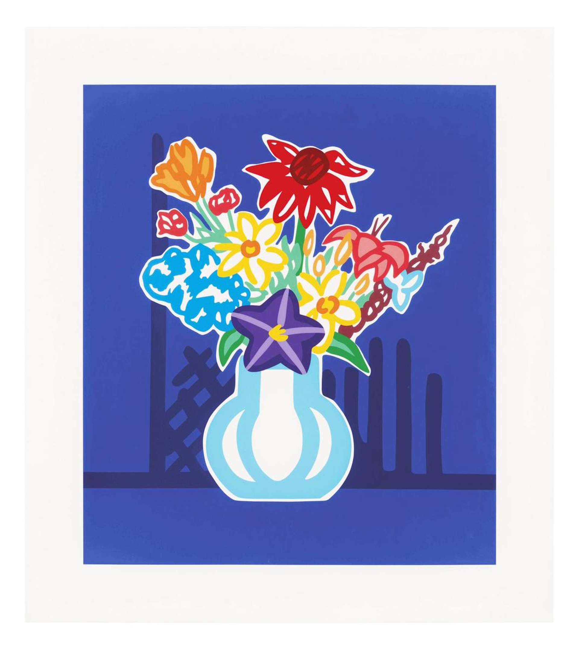 UNICEF Bouquet - Signed Print by Tom Wesselmann 1998 - MyArtBroker