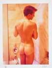 Peter Showering In Paris - Signed Print