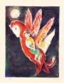 Marc Chagall: Plate 7 (Four Tales from the Arabian Nights) - Signed Print