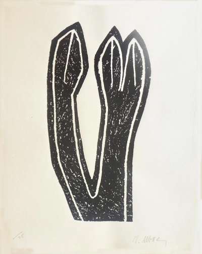 Alentour De La Montagne 4 - Signed Print by Raoul Ubac 1980 - MyArtBroker