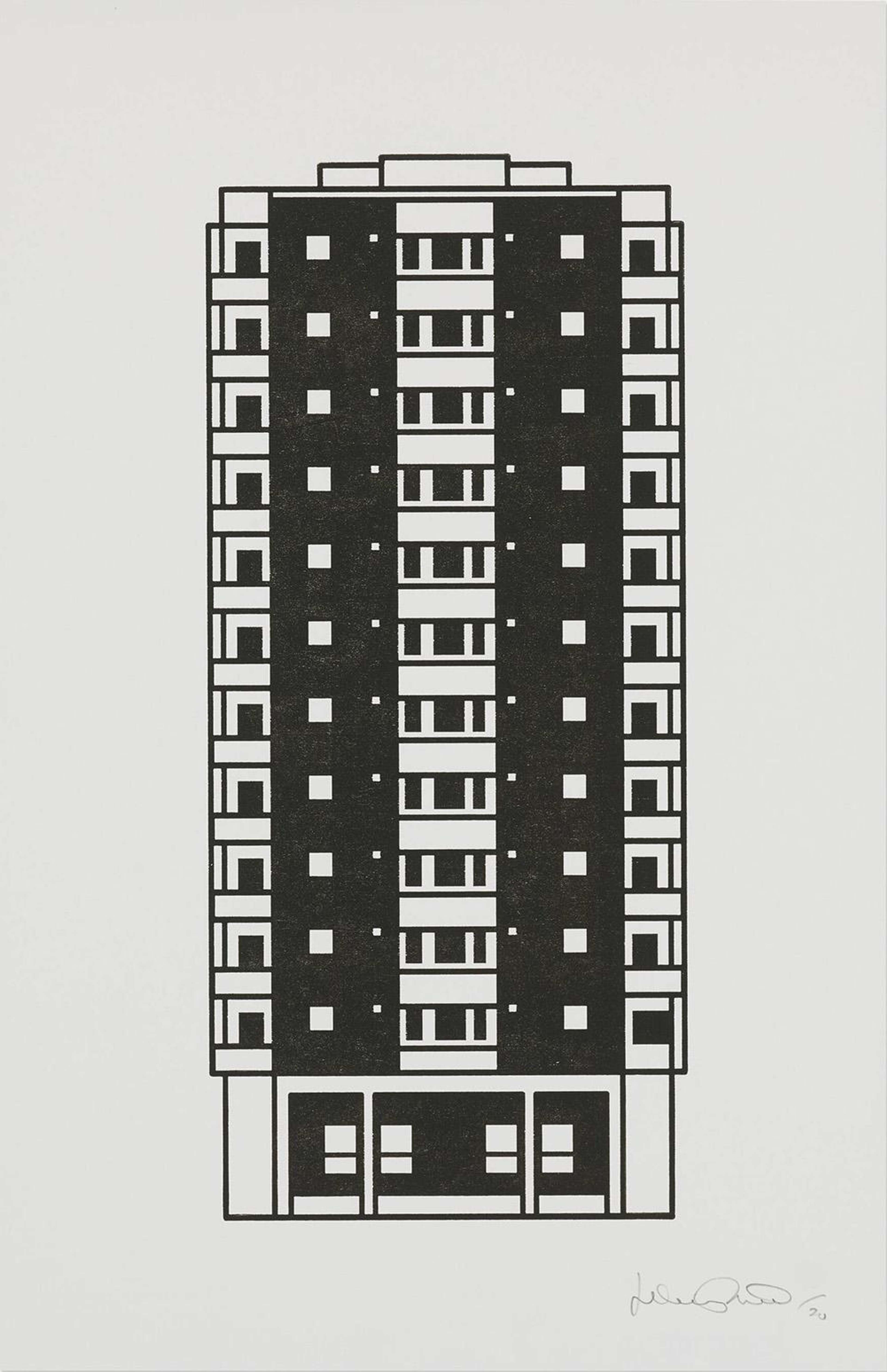 Apartment 9 - Signed Print by Julian Opie 2021 - MyArtBroker