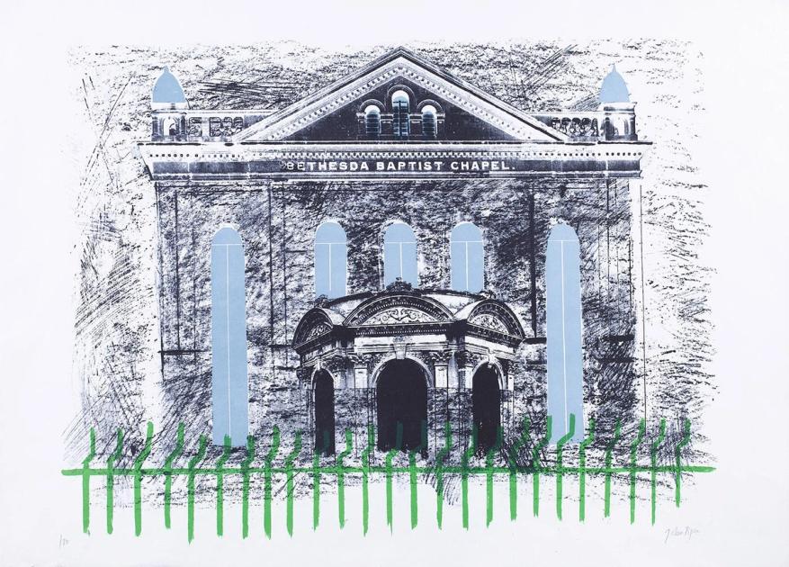 John Piper Bethesda Baptist Chapel (Signed Print) 1966 | For Sale