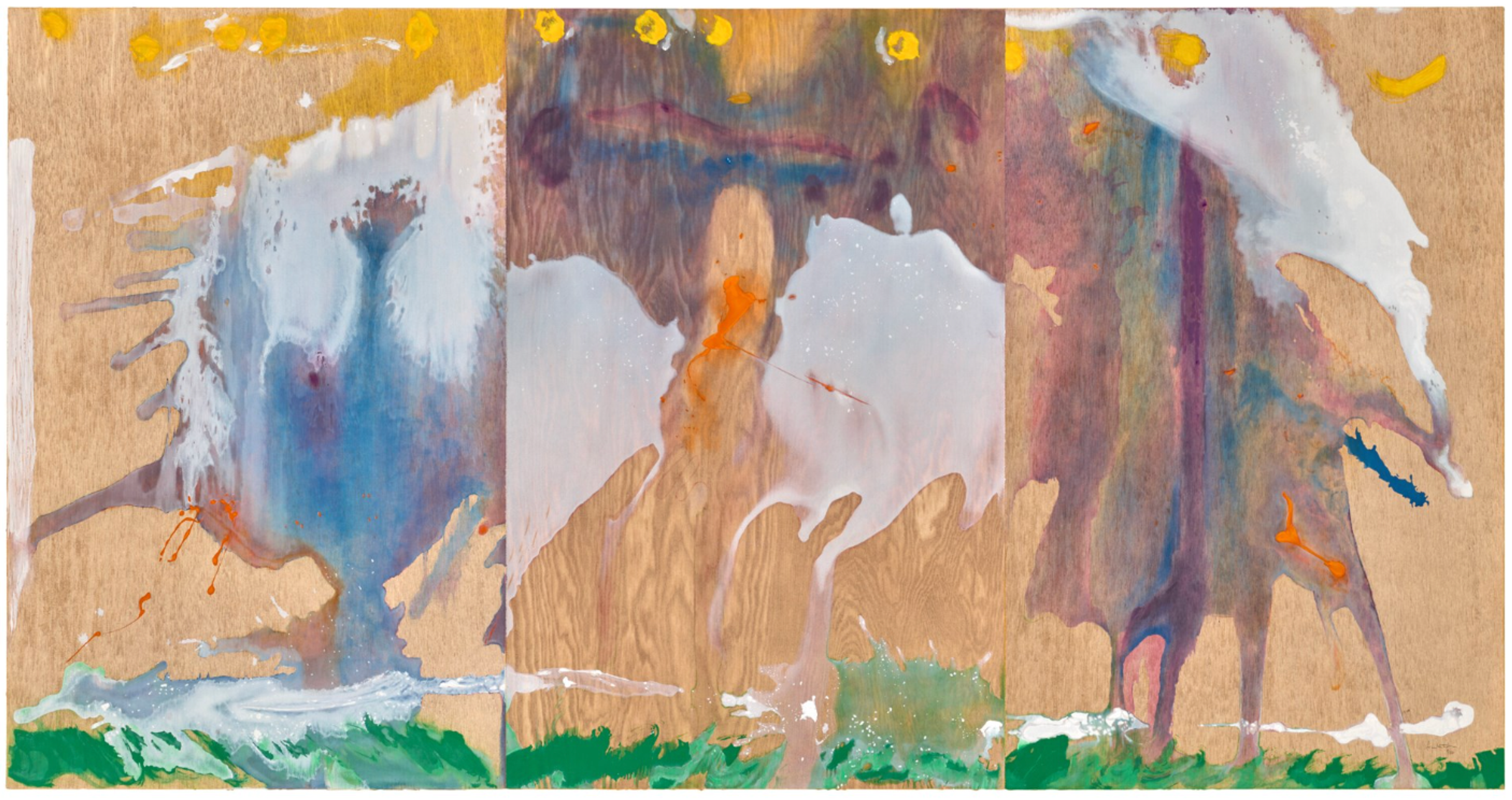 Book Of Clouds by Helen Frankenthaler - Christie's 