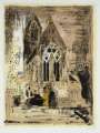 John Piper: St Matthias, Stoke Newington, London - Signed Print