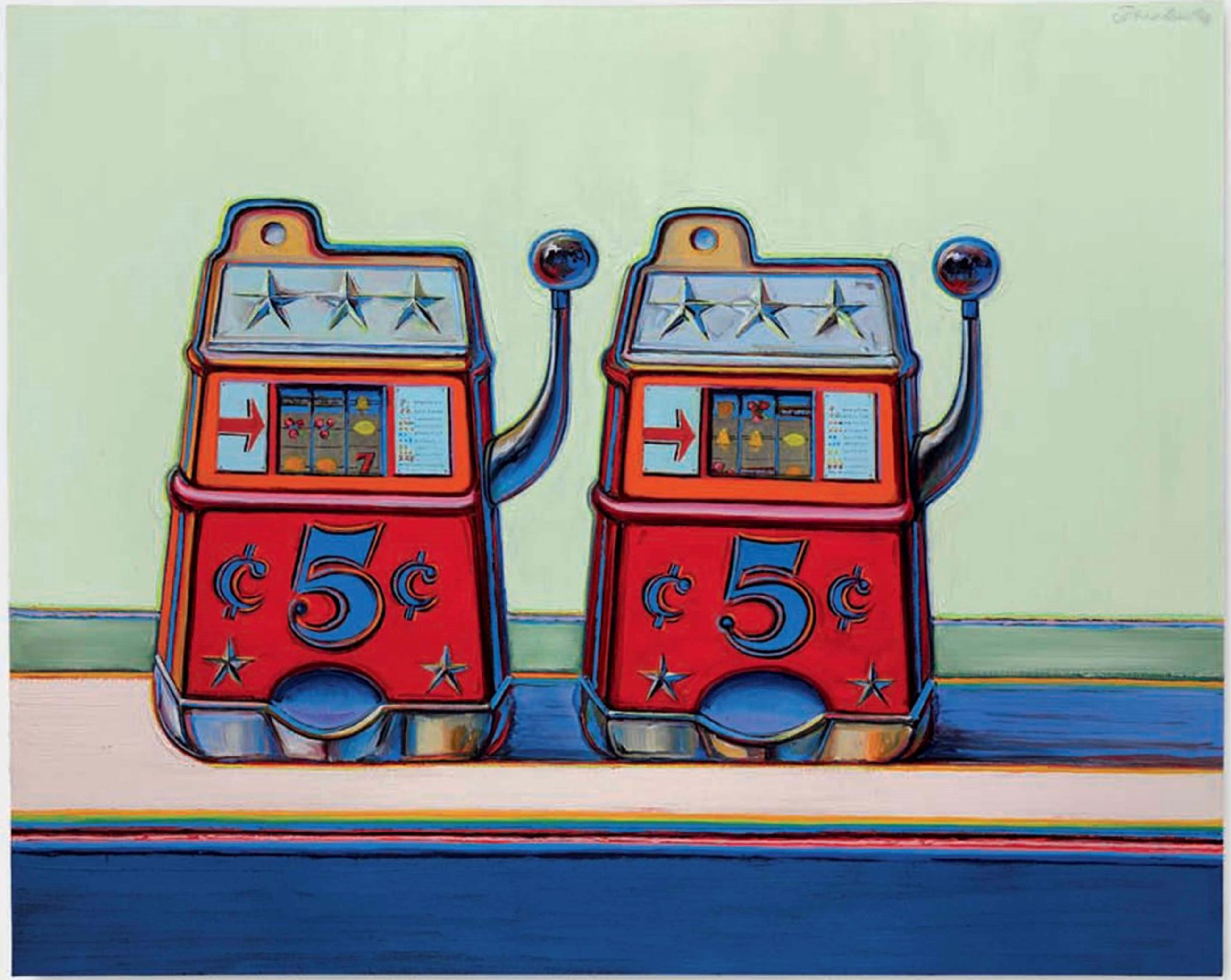 Two Jackpots by Wayne Thiebaud - Christie's 