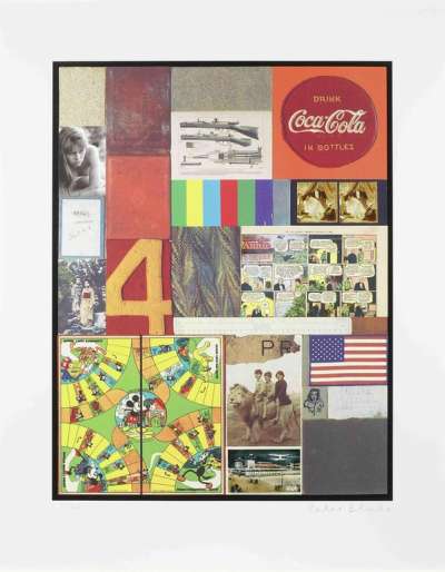 Homage To Rauschenberg V - Signed Print by Peter Blake 2011 - MyArtBroker