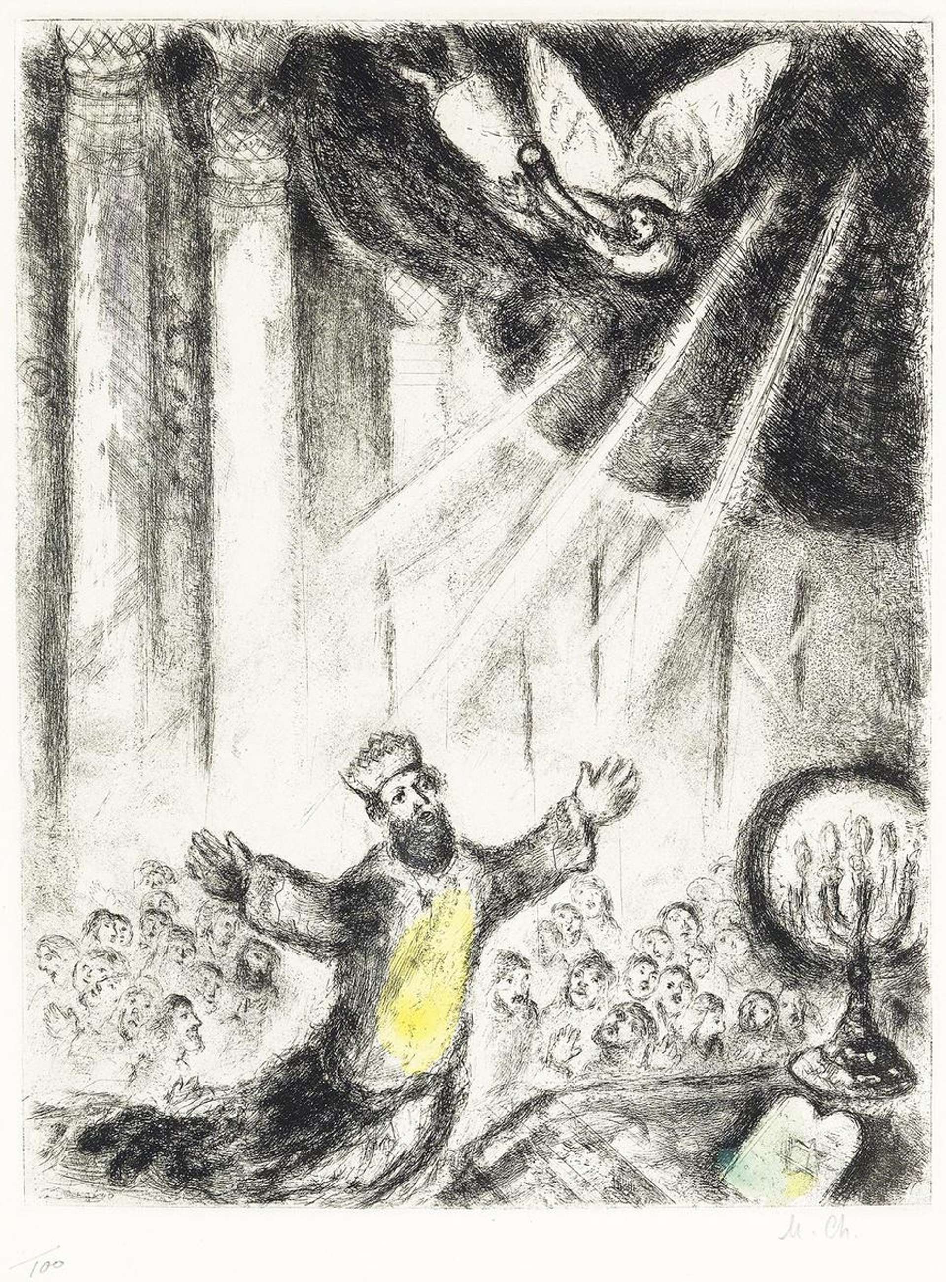 Prière De Salomon (La Bible) - Signed Print by Marc Chagall 1931 - MyArtBroker