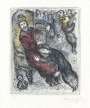 Marc Chagall: Le Roi David La Lyre - Signed Print