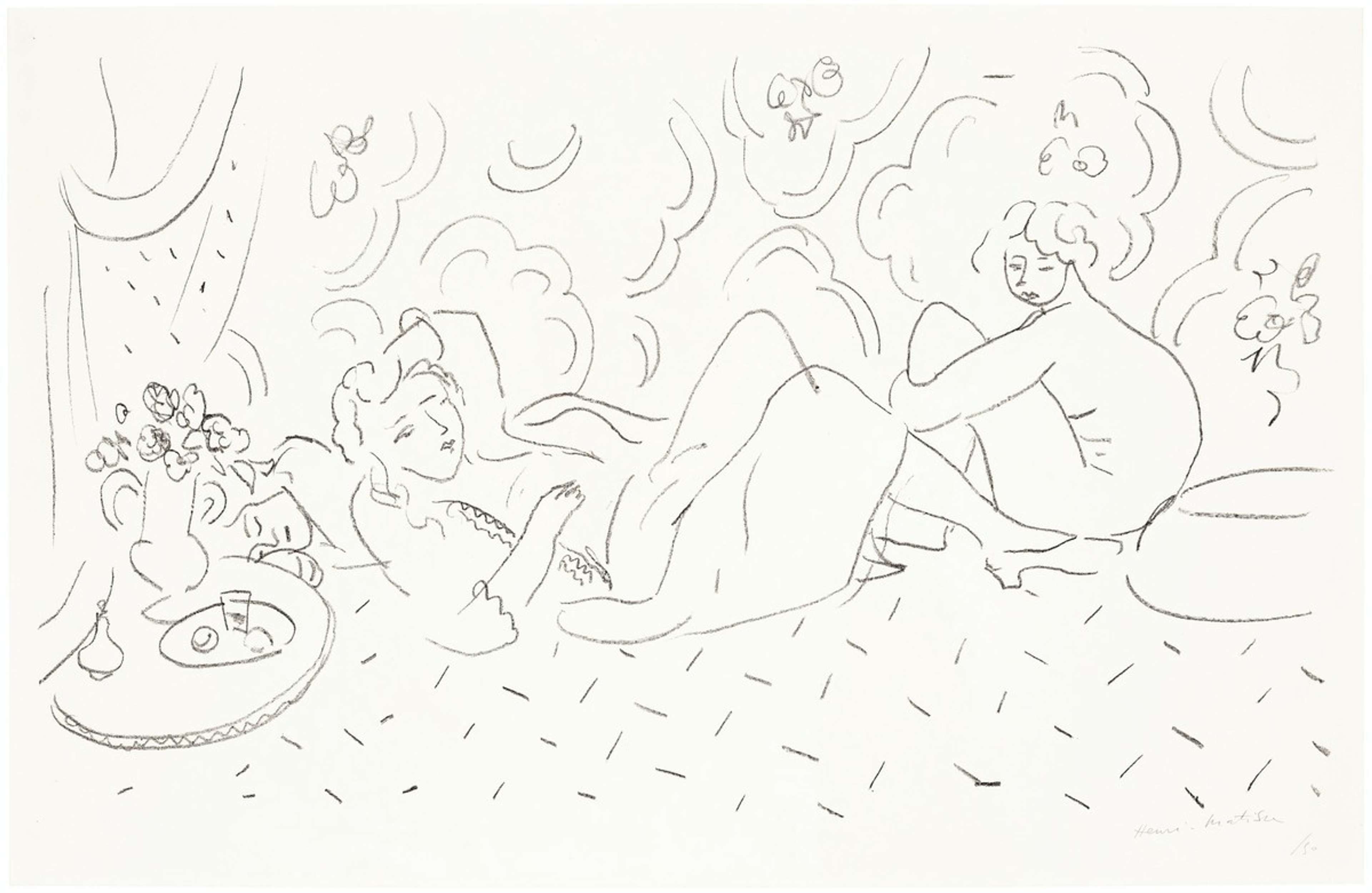 Les Trois Modeles - undefined by Henri Matisse 1928 - MyArtBroker