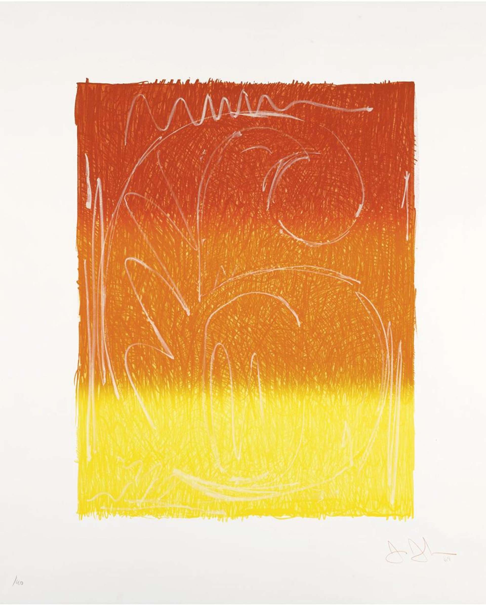 Figure 6 (Color Numerals) - Signed Print by Jasper Johns 1968 - MyArtBroker