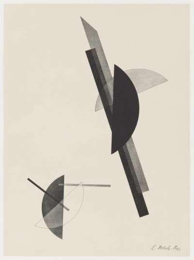 Konstruktion II - Signed Print by Laszlo Moholy-Nagy 1923 - MyArtBroker
