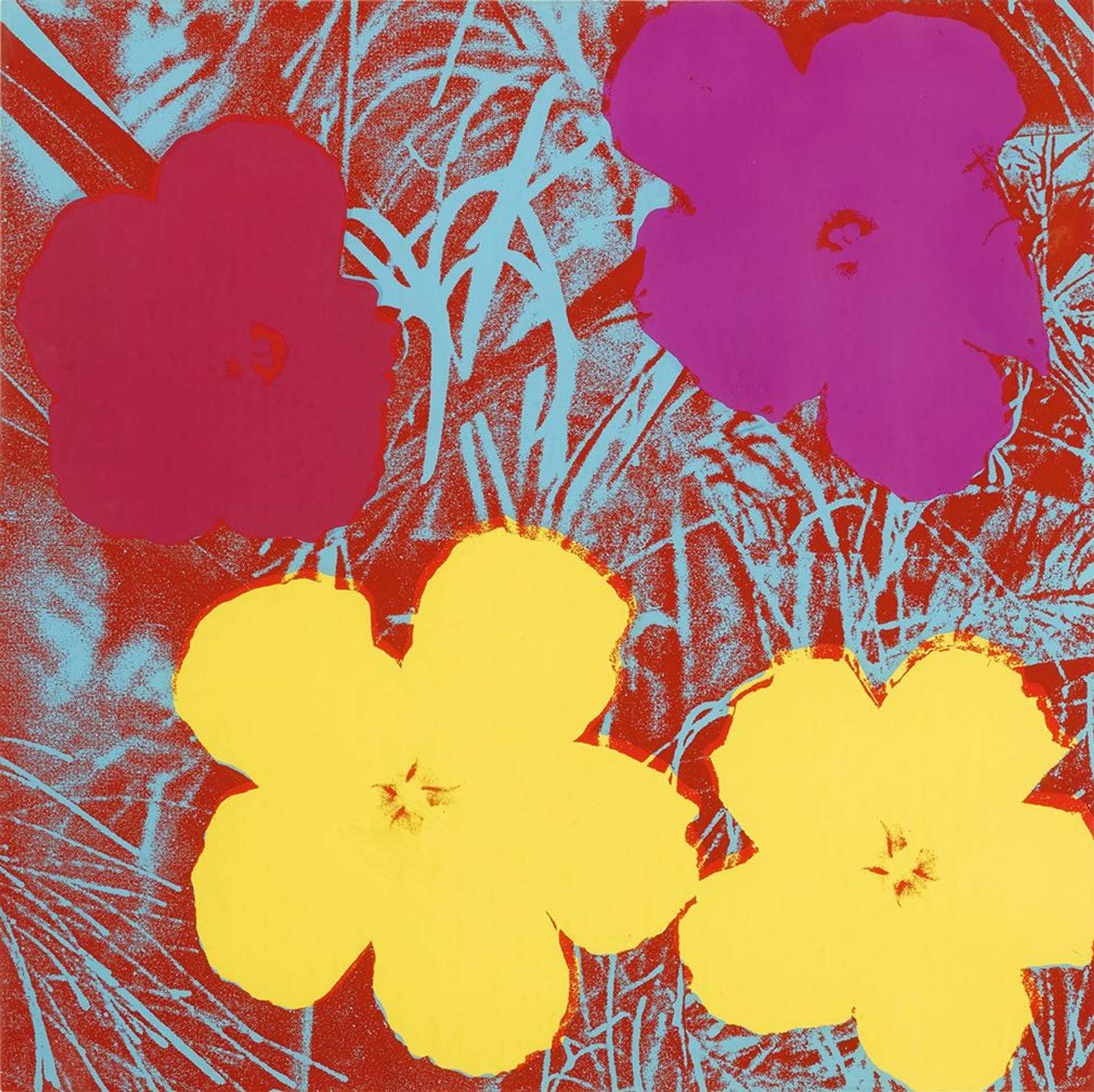 Flowers (F. & S. II.71) - Signed Print by Andy Warhol 1970 - MyArtBroker