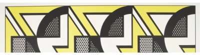 Repeated Design - Signed Print by Roy Lichtenstein 1969 - MyArtBroker