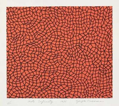 Nets Infinity - Signed Print by Yayoi Kusama 1986 - MyArtBroker