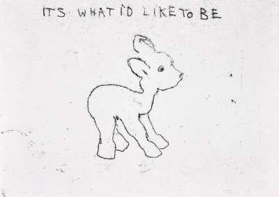 Tracey Emin: It’s What I’d Like To Be - Signed Print