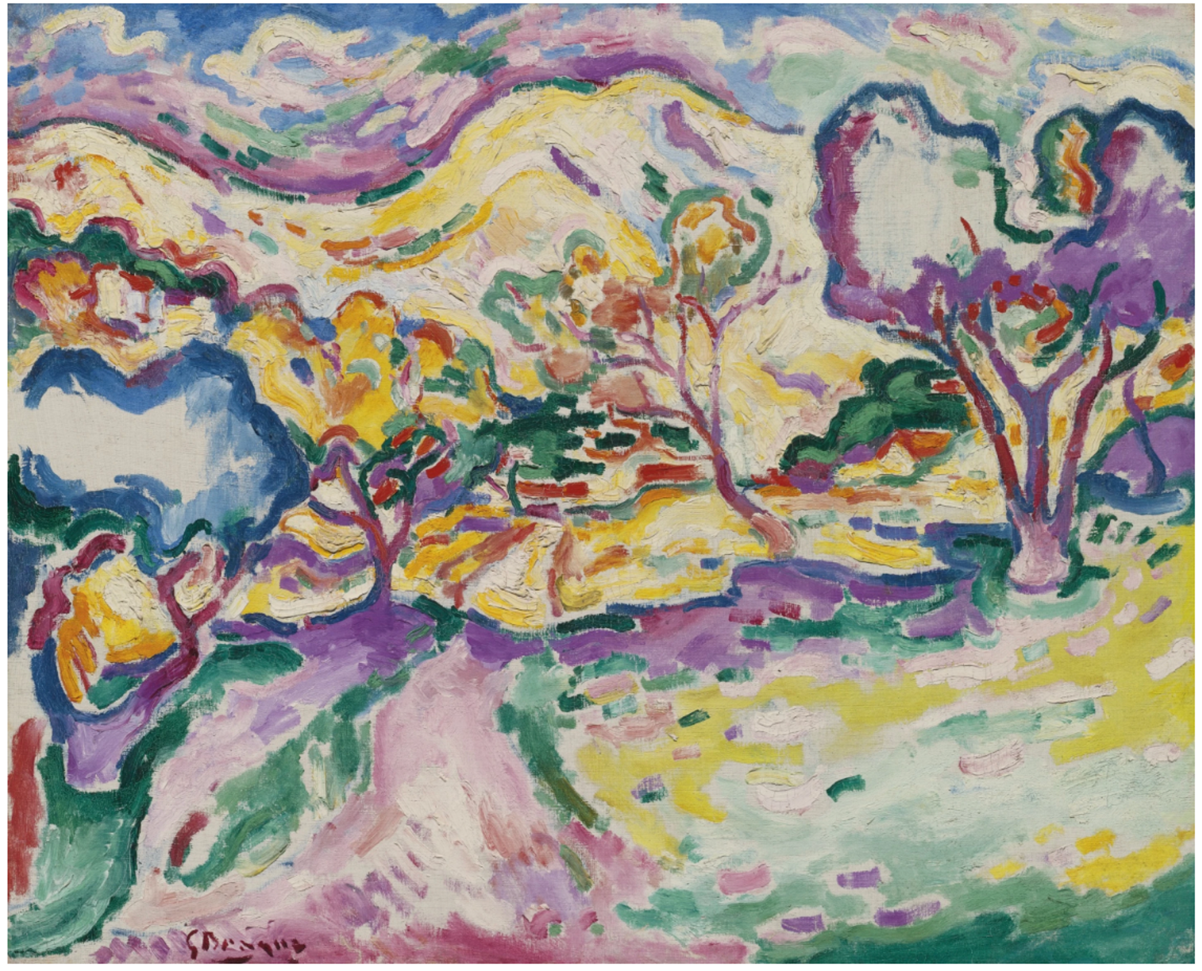  Paysage à la Ciotat by Georges Braque - Sotheby's 