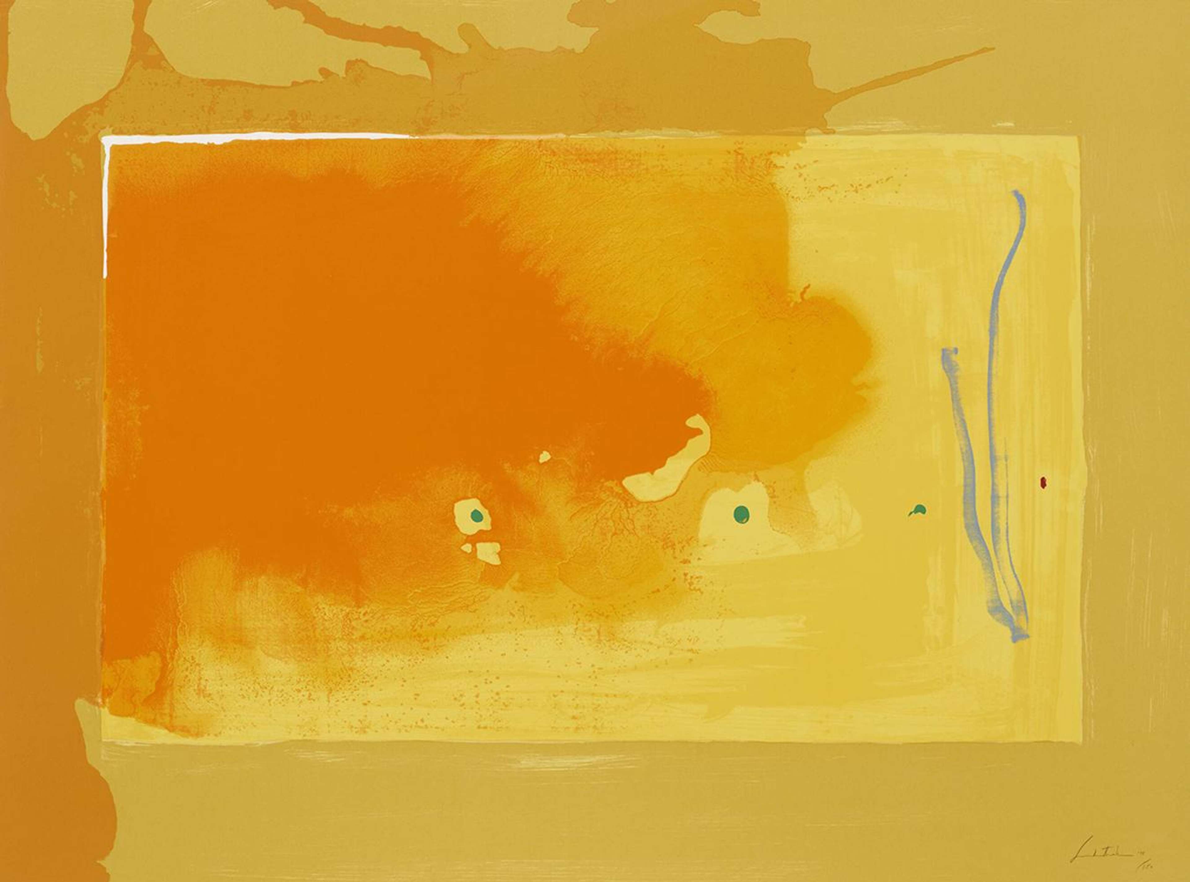 Bilbao - Signed Print by Helen Frankenthaler 1998 - MyArtBroker