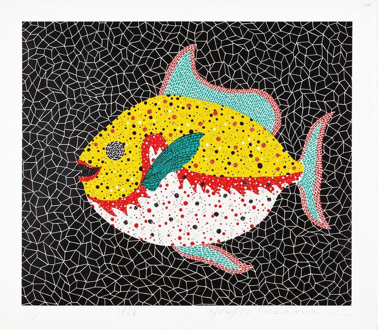 Yayoi Kusama, Fish (1989)
