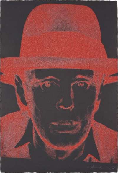 Andy Warhol: Joseph Beuys (F. & S. II.247) - Signed Print