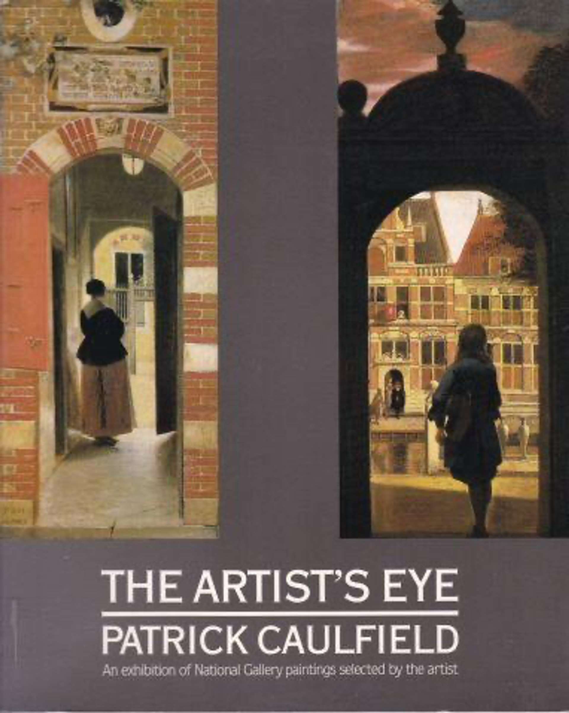 A catalogue of the exhibition poster for ‘The Artist’s Eye’ curated by the artist Patrick Caulfield and held at the National Gallery, London.