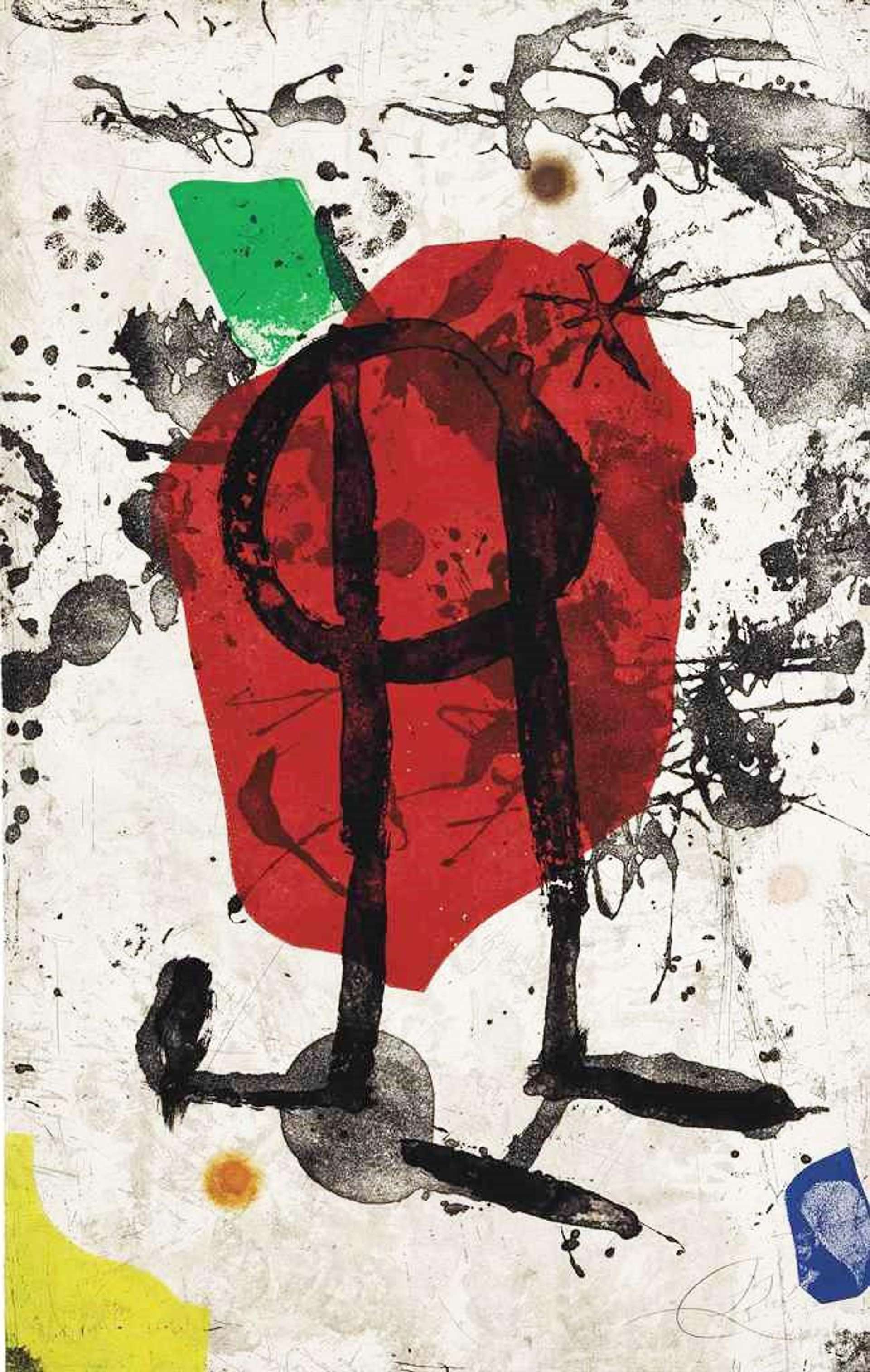 Els Gossos IX - Signed Print by Joan Miró 1979 - MyArtBroker