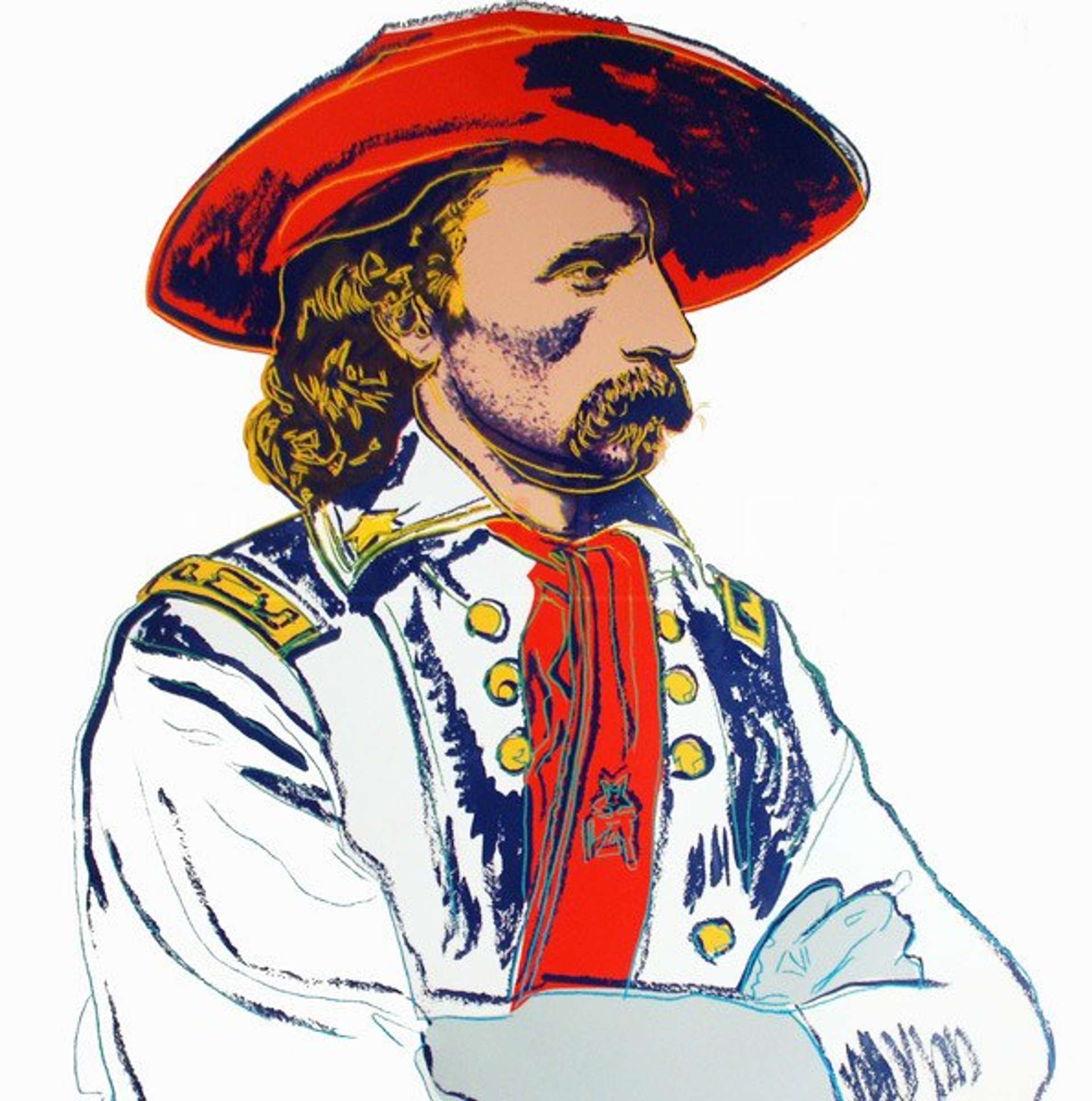 General Custer (F. & S. II.379) by Andy Warhol