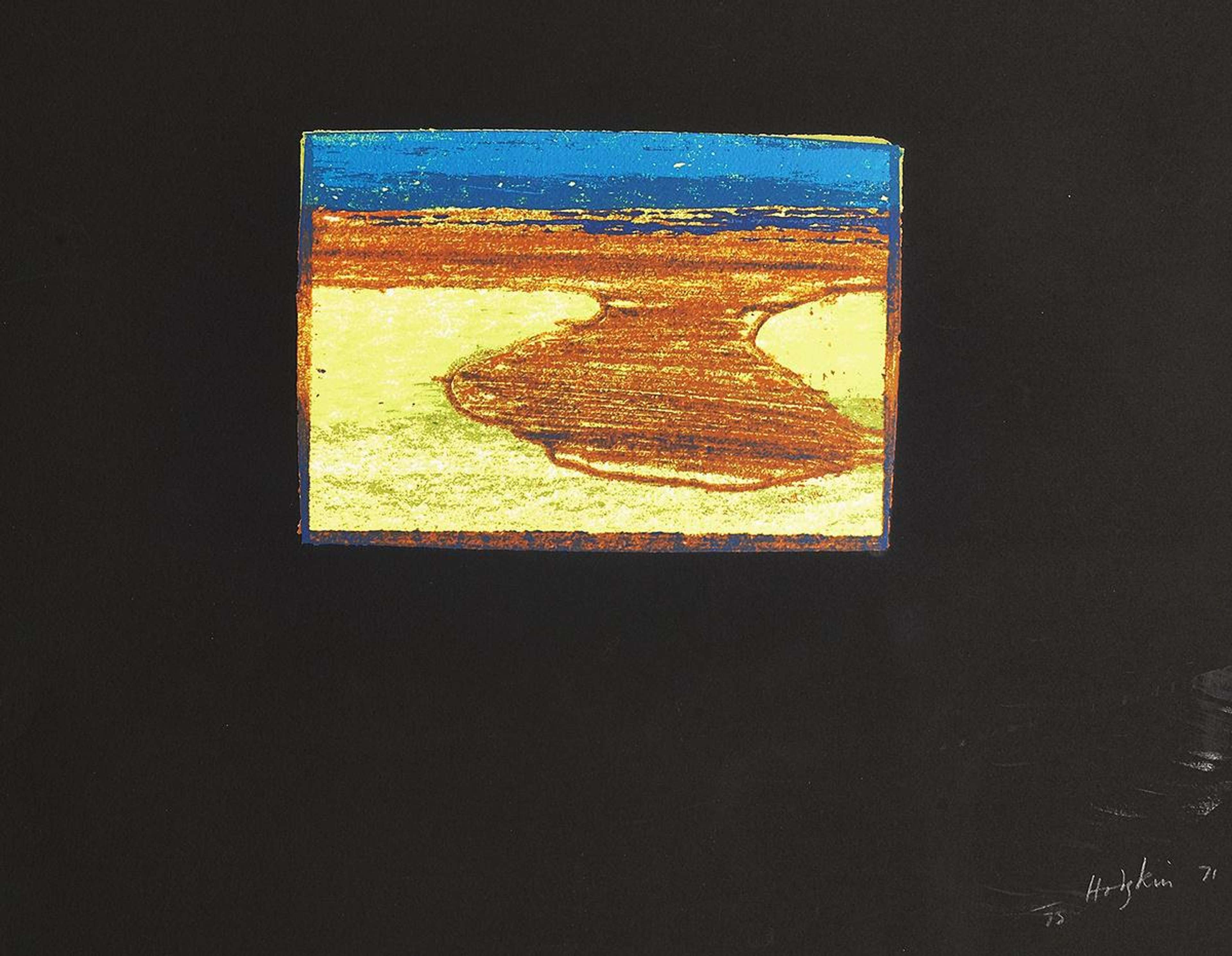 Indian View L - Signed Print by Howard Hodgkin 1971 - MyArtBroker