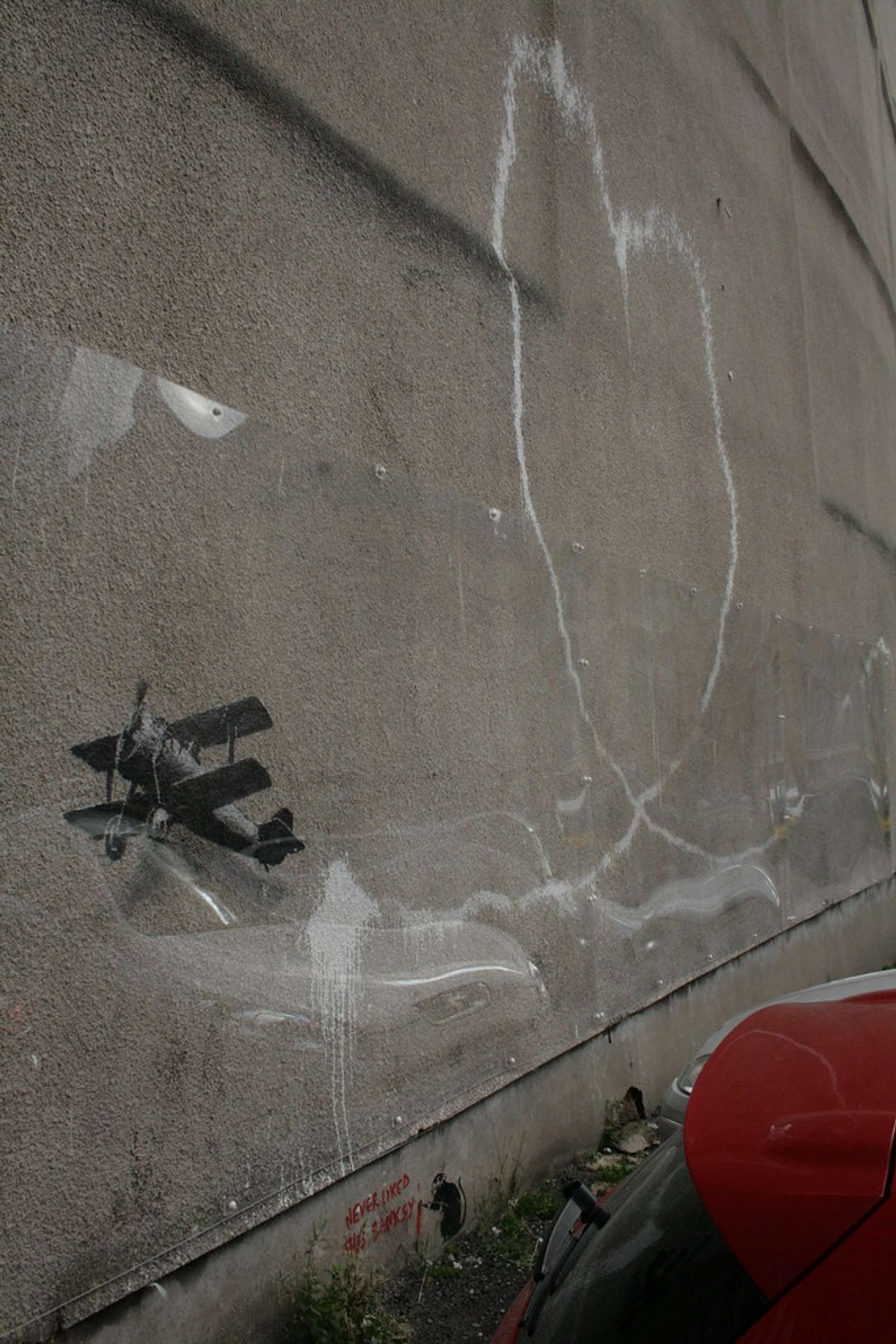 Love Plane by Banksy
