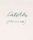Catullus - Signed Print