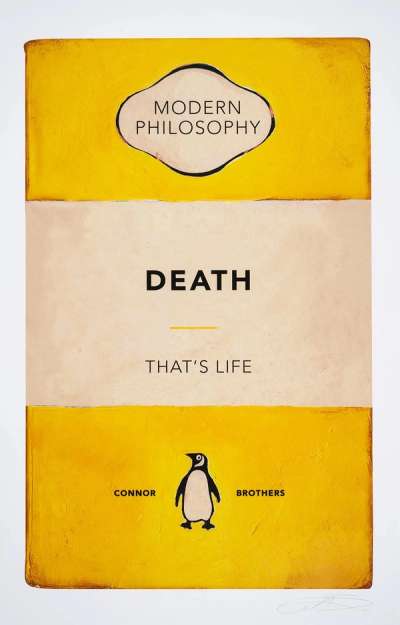 Death (yellow) - Signed Print by The Connor Brothers 2022 - MyArtBroker