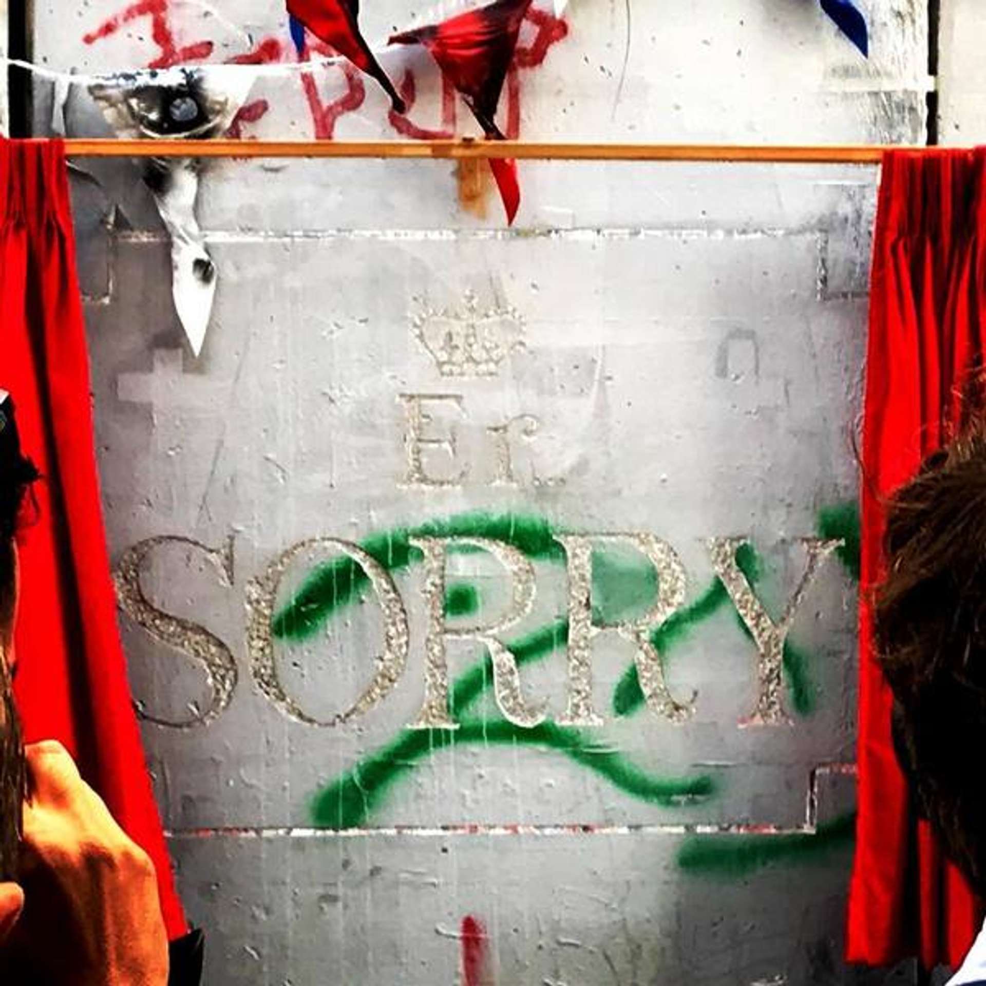 Er... Sorry by Banksy - MyArtBroker