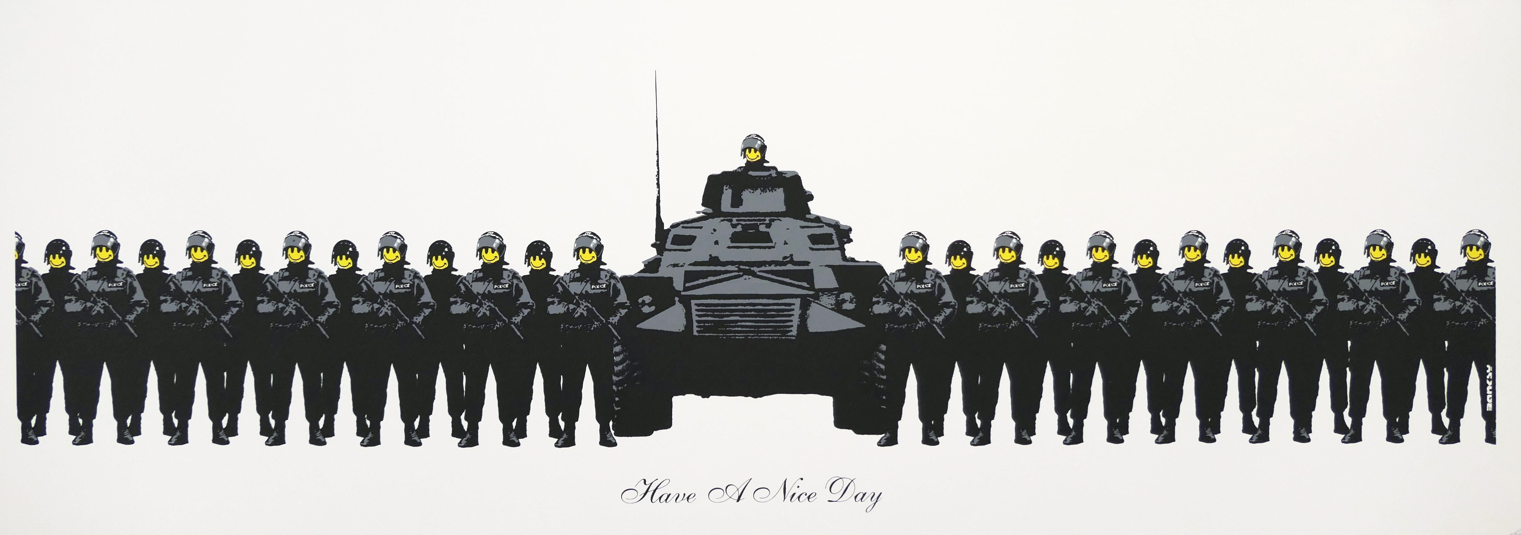 Banksy Have A Nice Day (Unsigned Print) 2003
