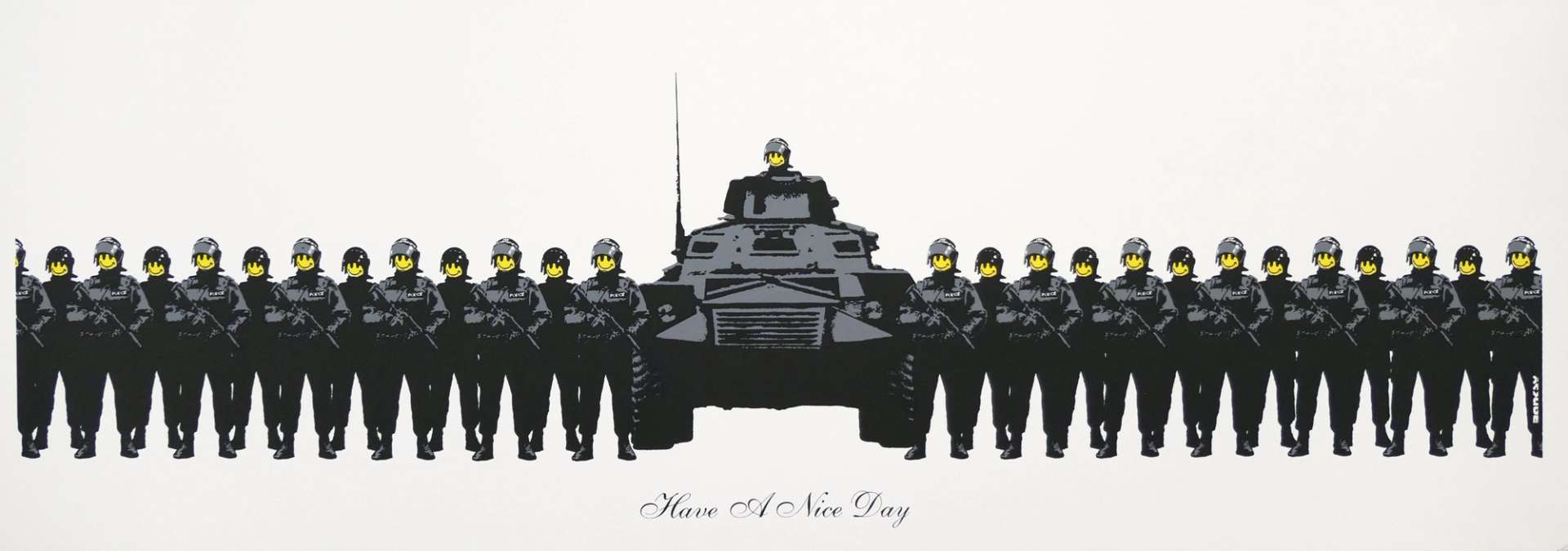 Have A Nice Day - Unsigned Print by Banksy 2003 - MyArtBroker