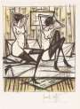 Bernard Buffet: Jeux De Dames I - Signed Print