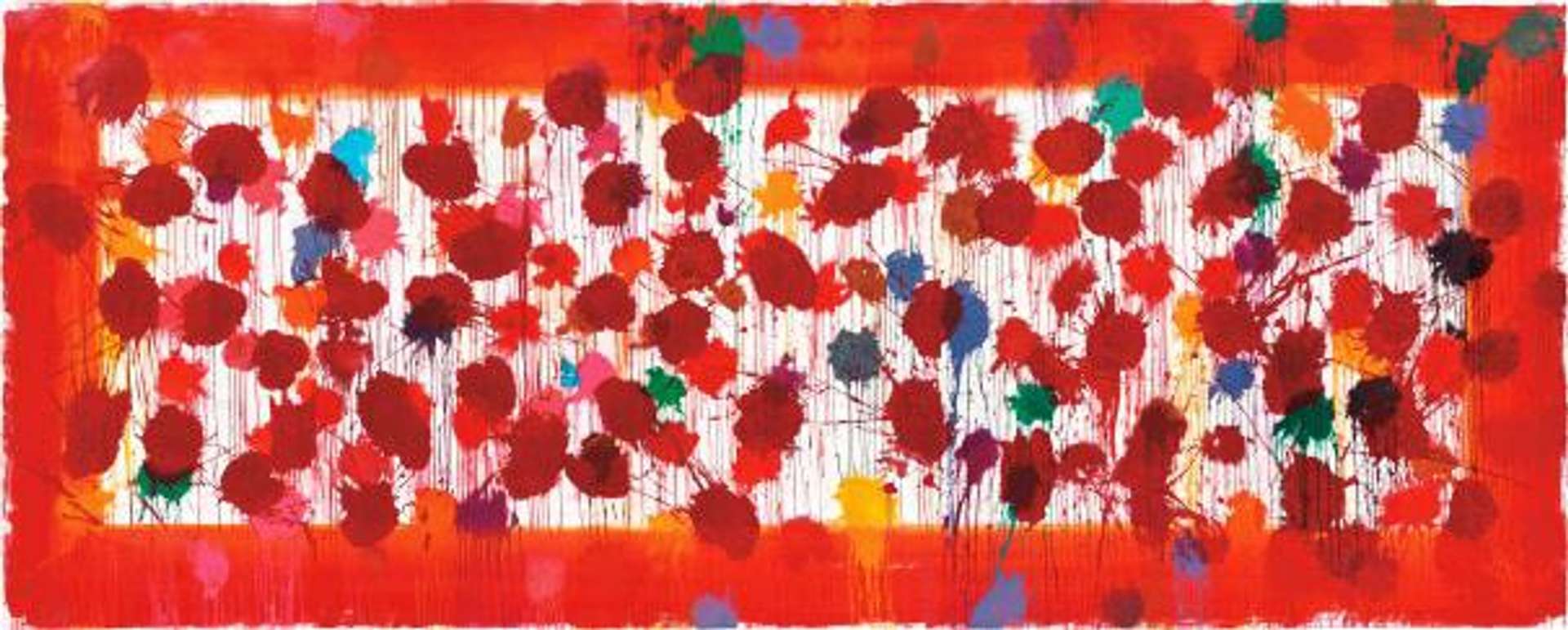 As Time Goes By (red) - Signed Print by Howard Hodgkin 2009 - MyArtBroker