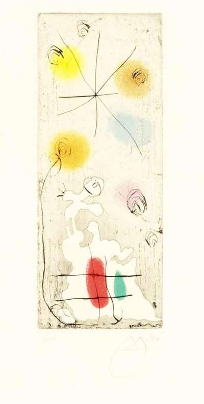 Joan Miró: Petite Barrière - Signed Print