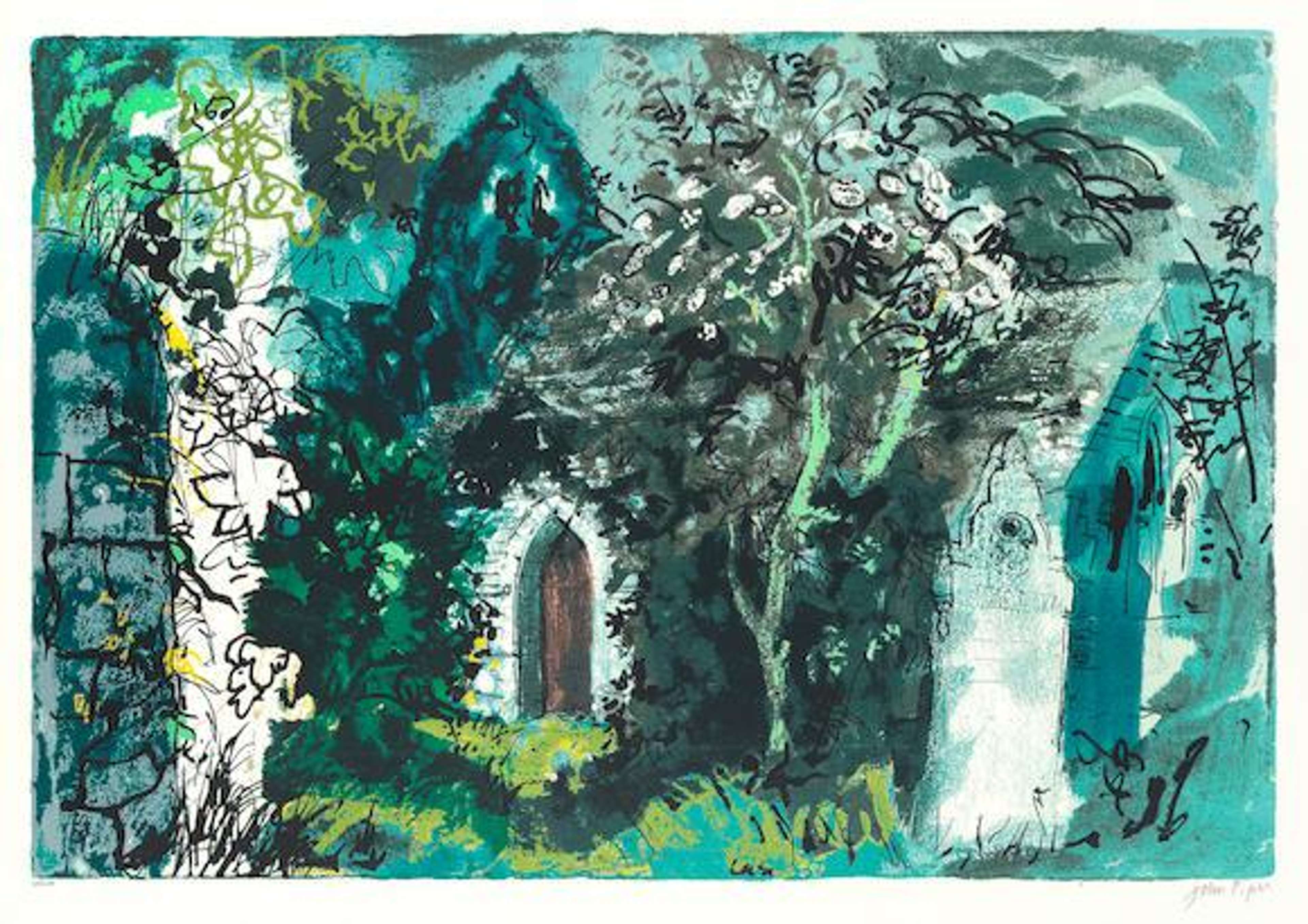 Castlebythe - Signed Print by John Piper 1983 - MyArtBroker