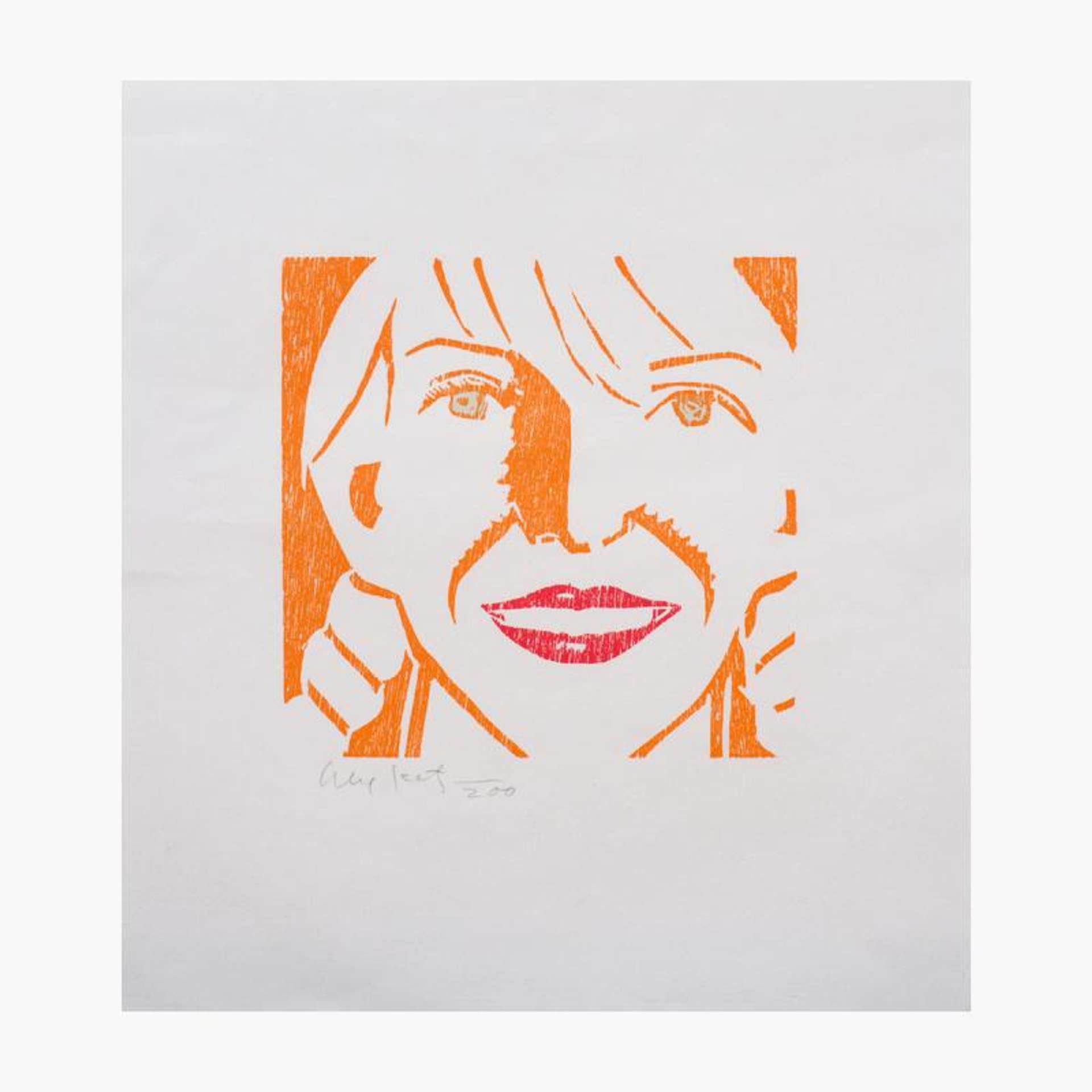 Jessica - Signed Print by Alex Katz 1994 - MyArtBroker