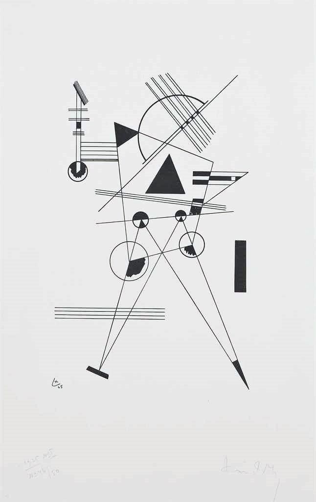 Wassily Kandinsky、Kleine Welten（2）、希少画集画 Wassily Kandinsky Kleine Welten II (Signed Print) 1922 | For